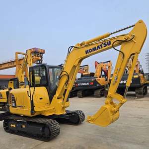 Excavatrice sur chenilles de 5 tonnes de haute qualité d'origine, mini-excavatrices KOMATSU PC56, excavatrice Komatsu PC56 à vendre - Product Image 6