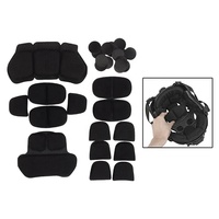 Coussinets de protection en mousse pour casque tactique doux et confortable, réglables et amovibles, pour l'équitation et le vélo d'enfants