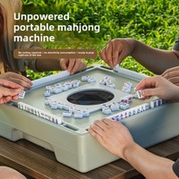 Mahjong Blind Box Mini Tiles Non-Powered Desktop Machine Portable Travel Dormitory Outdoor Camping