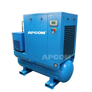 Compresseur d'air à vis intégré spécial pour découpe laser haute pression 220V, performances stables, 7,5/15/22KW, 8 bar - Product Image 4