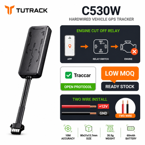 Traceur GPS pour moto, vélo électrique, scooter et véhicule, avec protocole ouvert Traccar, relais de coupure moteur à deux fils, MOQ 2, <span class=keywords><strong>en</strong></span> stock - Product Image 1