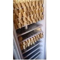 Meilleure vente 198L DC 24V bloc de glace congélateur vertical 11/7 couches panneau solaire commercial batterie gel 70kg par 24 heures bricolage machine à glaçons