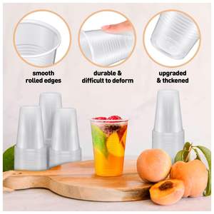 Vasos de Plástico Apilables de 14 oz, Personalizados, Esmerilados, Flexibles, para Bebidas, Vasos de Plástico para Estadio, Vasos de Plástico Congelados - Product Image 2