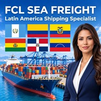 Agent maritime transitaire Chine vers Colombie République Dominicaine Fret maritime LCL Manutention portuaire Fret consolidé