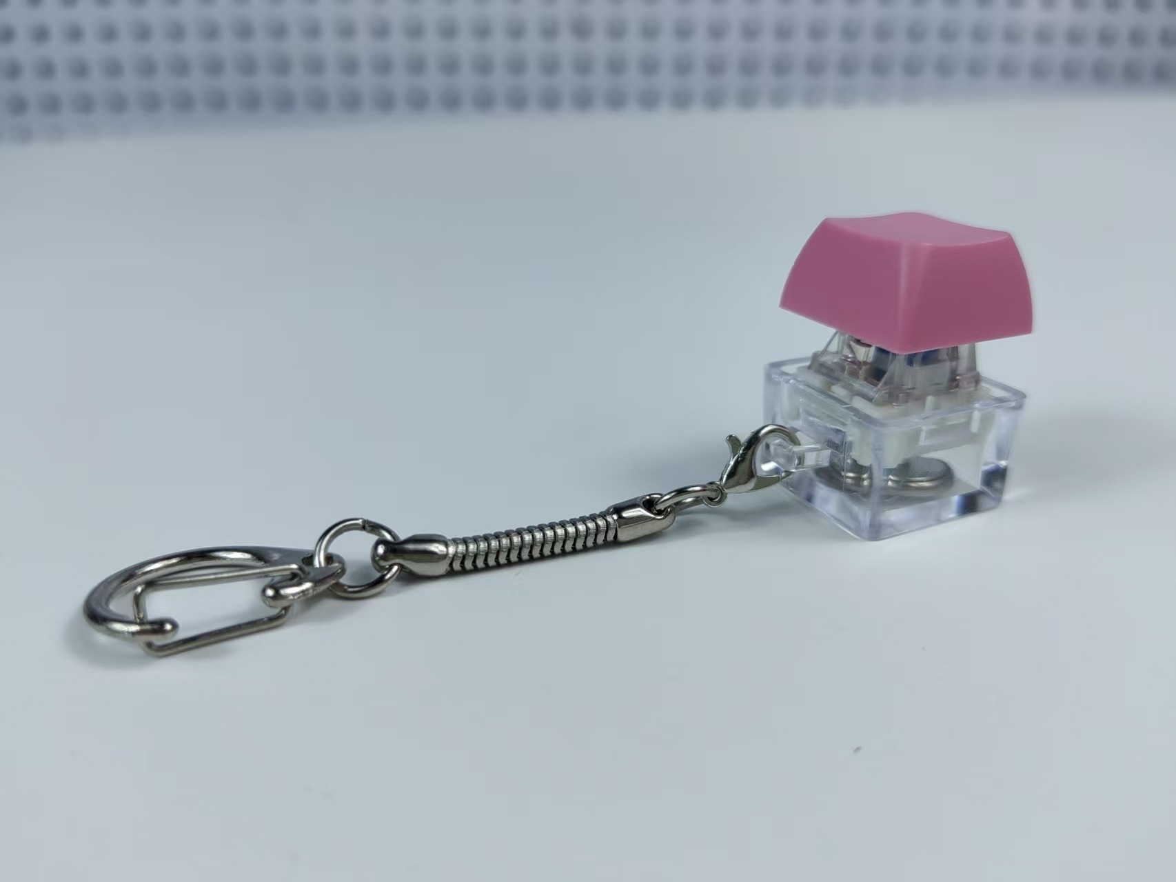 [Chaîne serpent à maillons épais] rose