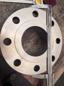 Schweiß flansch EN 1092-1-11 WNF WN RF Geschmiedeter Flansch <span class=keywords><strong>PN63</strong></span> DN150 SCH40 SS 316 Edelstahl-Schweiß flansch mit erhöhtem Gesicht - Product Image 5