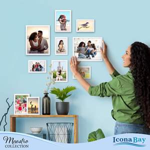 Marco de Fotos Moderno de MDF, Tamaño Personalizado, Decoración de Escritorio para el Hogar, Marcos de Fotos Modernos para Sala de Estar, Fabricación en el Extranjero - Product Image 6