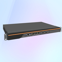 Mini PC Appliance 19 pouces avec extension 1G 10G SFP, 2 x 10Gbe SFP+, 2 x I226V 2.5Gbe LAN, Appliance Opnsense, Pare-feu N150