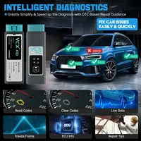 2024 VXDIAG VCX FD para GM, Opel, Ford/Mazda 2 en 1, Herramienta de Diagnóstico OBD2 para Automóviles con Codificación J2534 y Programación, Compatible con CAN FD DoIP