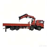 Grue de camion Zoomlion personnalisée à flèche articulée hydraulique, grue de chargement montée sur camion