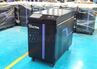 Entrepôt de l'UE AccTek 1000w 1500w 2000w nettoyeur laser à fibre tenu dans la main nettoyage au laser machine d'élimination de la rouille des métaux en acier