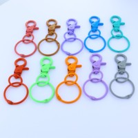 Clips en zinc en gros pour porte-clés et cordons – Antidérapants, sans nickel, durables, écologiques, multi-usages, fermoirs métalliques (Qiannuo)