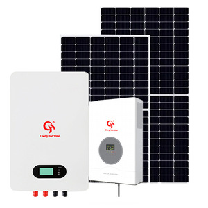 Système d'énergie solaire Cheng Hao 10 kW, silicium monocristallin, onduleur MPPT, usage domestique - Product Image 1