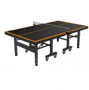 <span class=keywords><strong>Table</strong></span> <span class=keywords><strong>de</strong></span> tennis <span class=keywords><strong>de</strong></span> <span class=keywords><strong>table</strong></span> pliable WQ Wholesale Sport <span class=keywords><strong>de</strong></span> 9 pieds, durable, écologique, style moderne, pour intérieur, avec filet et plateau en panneau <span class=keywords><strong>de</strong></span> densité d'acier - Product Image 6