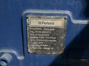 Groupe électrogène diesel d'<span class=keywords><strong>occasion</strong></span> Perkins 1000 kW, haute stabilité, faible nombre d'heures de fonctionnement, adapté aux grandes usines - Product Image 4