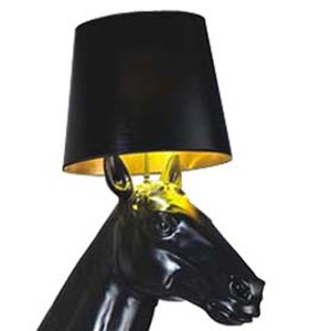 Lampada <span class=keywords><strong>da</strong></span> Terra in Fibra di Vetro con Scultura di Cavallo, Design Europeo per Decorazione Artistica di Hotel, Villa e Sale Espositive - Product Image 2