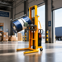 Équipement de levage de fûts industriels, capacité de levage de 520 kg, élévateur de fûts électrique pour fûts en plastique
