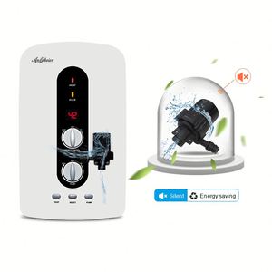 OEM ODM Chauffe-eau instantané domestique Pompe de surpression pour douche Boîtier en plastique avec LED électrique CB RoHS Certifié pour RV Hôtel Utilisation - Product Image 3