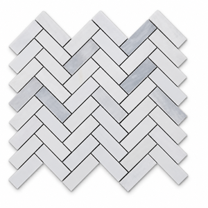 White Marble <b>Mosaic</b> Pattern for Hotel and School Use Modern Design - Product Image 3