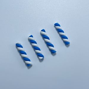 CHENXI - Paquete de 100 Piezas de Barritas de Arcilla Polimérica Coloridas de 2 cm, Miniatura Kawaii, Decoración de Barritas de Chocolate - Product Image 6