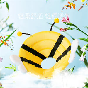 Venta al por mayor anti-lamer mascota casco protector animal en forma de cirugía anti mordedura gato Elizabeth <span class=keywords><strong>Collar</strong></span> para perros - Product Image 2