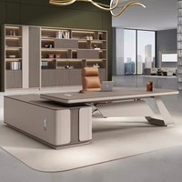 Bureau modulaire moderne de 2 à 8 places Poste de travail extensible en MDF durable pour espace ouvert Mobilier de bureau pour bureau de chef de bureau