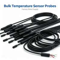 Sonde de température étanche à thermistance NTC avec longueur de câble personnalisée pour équipement industriel – Vente en gros