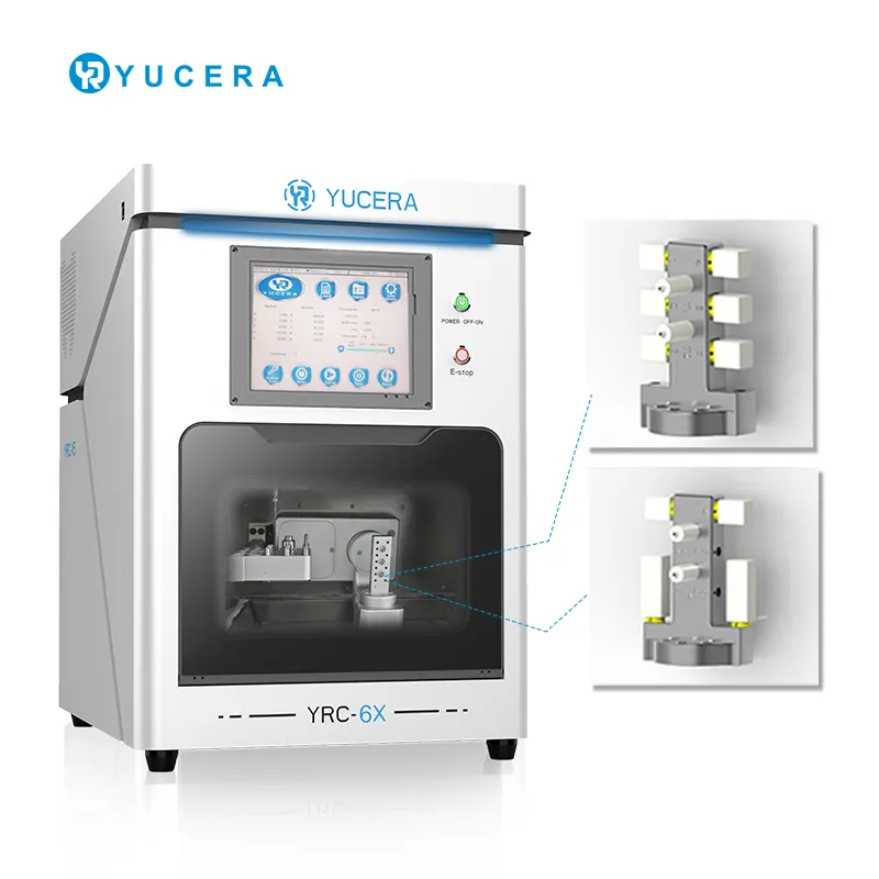 Yucera 6X 5 axis Wet Milling Machine for Dental Clinic and Dental Lab Dental Milling Equipment