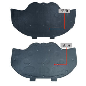 Plaque d'isolation thermique de capot Mercedes-Benz Classe C W204 2046820626 en caoutchouc nitrile prédécoupé pour protection moteur - Product Image 2