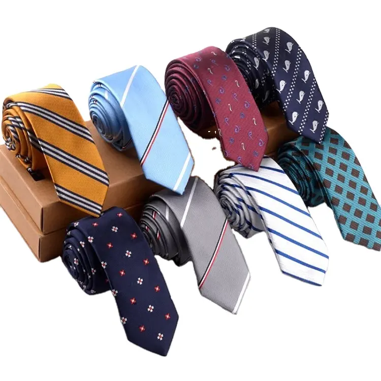 Fashion Design animale a strisce Plain Paisley cravatte uomo 100 poliestere accetta Logo personalizzato cravatta produttore all'ingrosso