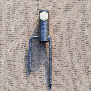 Iron Rod Beach Umbrella <b>Ground</b> <b>Stake</b> 25-32mm <b>For</b> Sand And Grass Use - Product Image 4