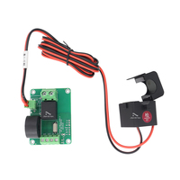 Módulo de medidor de energía de CA de 50A, medición bidireccional, medidor eléctrico kWh monofásico, PCBA con TTL Modubus-RTU, 1 unidad