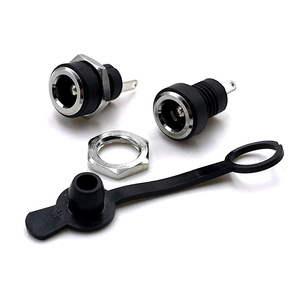 ช่องเสียบไฟ DC-022B แบบโลหะ สำหรับจ่ายไฟ DC 12v ขนาด 2.1*5.5 มม. ช่องเสียบชาร์จไฟ DC ช่องเสียบจ่ายไฟ DC แบบตัวเมีย - Product Image 5