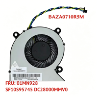 Ventilateur de refroidissement CPU AIO 01MN928 pour ordinateur tout-en-un Lenovo 520c-24igm 520c-24iwl 520c-24iil 520c-24, ventilateurs de refroidissement PC BAZA0710R5M