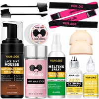 Spray Fixateur Adhésif Fort pour Perruques Lace Front et Extensions – Résistant à la Transpiration et à l'Humidité, Séchage Rapide