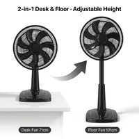 Ventilateur brumisateur électrique silencieux de 18 pouces, hauteur réglable, 7 pales en PP, oscillation à 80 degrés, économie d'énergie, idéal pour dortoirs (vente en gros)