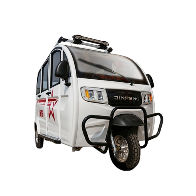 1000W Power Mini Electric Van Rickshaw Plastic Enclosed Auto Trike Closed Electric Auto Rickshaw Trike