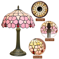 Lampes de table en verre coloré romantiques, en stock aux États-Unis, avec base d'ampoule E26, pour les mariages et la décoration de la maison ou des restaurants
