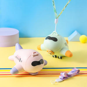 PINKAH Gourde pour enfants en PPSU, forme avion, 430 ml/15 oz, sans BPA, anti-fuite, avec paille et sangle, compatible lave-vaisselle - Product Image 5