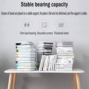 โต๊ะไม้สำหรับบ้านสำนักงานโต๊ะเขียนหนังสือที่ทันสมัยพร้อมชั้นเก็บของโต๊ะคอมพิวเตอร์ขนาดกะทัดรัด - Product Image 5