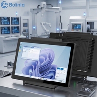 Panel PC Industrial Táctil Sin Ventilador de 8-32 Pulgadas, con Android/Linux/Win 10/11 Integrado, Monitor Todo en Uno para Automatización Industrial