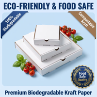Boîtes à pizza en carton ondulé, qualité alimentaire, boîte à pizza en kraft brun, fabricant de boîtes à pizza, logo personnalisé, fabricant de boîtes à pizza en gros