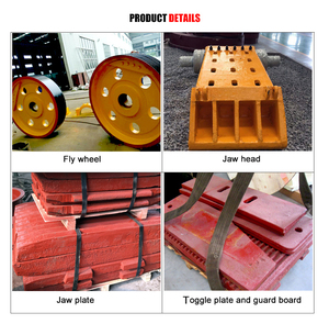 Concasseurs à mâchoires en pierre dure produits avec un bon mécanisme du mouvement utilisé dans les mines et les carrières - Product Image 4