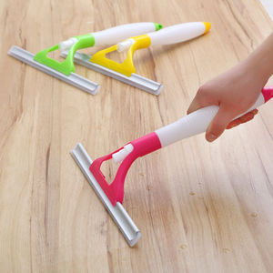 Nettoyeur de vitres avec fonction de pulvérisation pour verre et fenêtres, lame en plastique et caoutchouc, outil manuel durable - Product Image 3