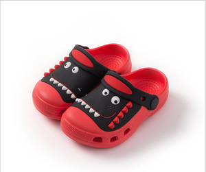 Chaussures pour enfants <span class=keywords><strong>de</strong></span> qualité supérieure, personnalisées, nouvelles, pantoufles pour filles et garçons, antidérapantes, anti-collision, sabots dinosaures, sandales antidérapantes pour bébés - Product Image 6