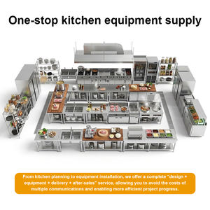 Évier de cuisine en acier inoxydable à cuve unique profonde avec dosseret et armoire de rangement, en gros, 304 201 - Product Image 6