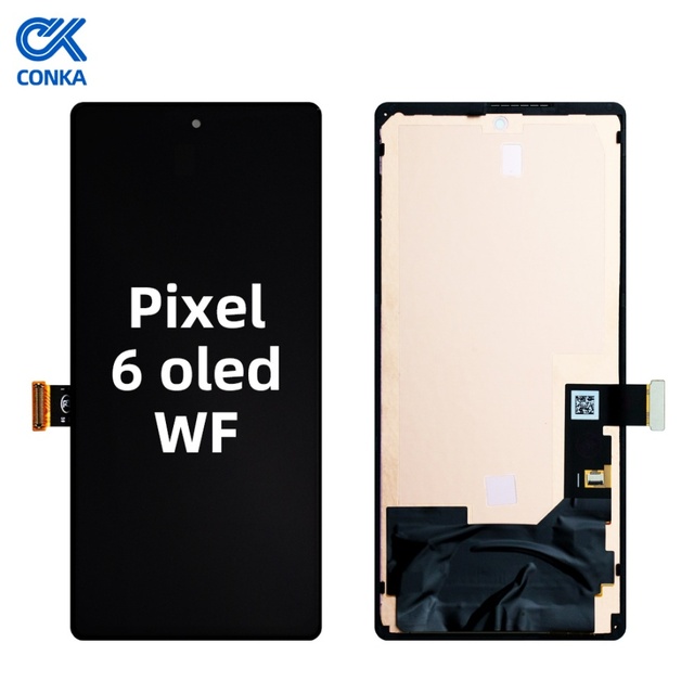 Conka High Quality LCD Touch Screen Display Assembly OEM Google Pixel 6/Pro 6A 6.4" OLED 1 Year Warranty Replacement Black 100%
