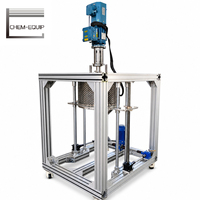 Réacteur chimique haute pression à enveloppe en acier inoxydable SUS316L avec agitateur