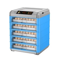 Incubateur de ferme avicole entièrement automatique tiroir d'éclosion petit incubateur d'œuf domestique 256 capacité machine à poulet