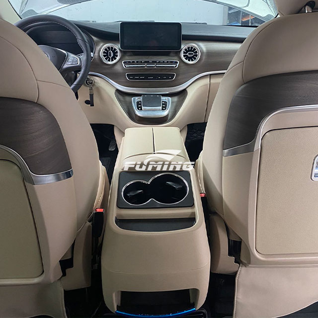 Original Factory Style Armrest Storage Box with Cup Holder Front Central Control Refrigerator Upgrad